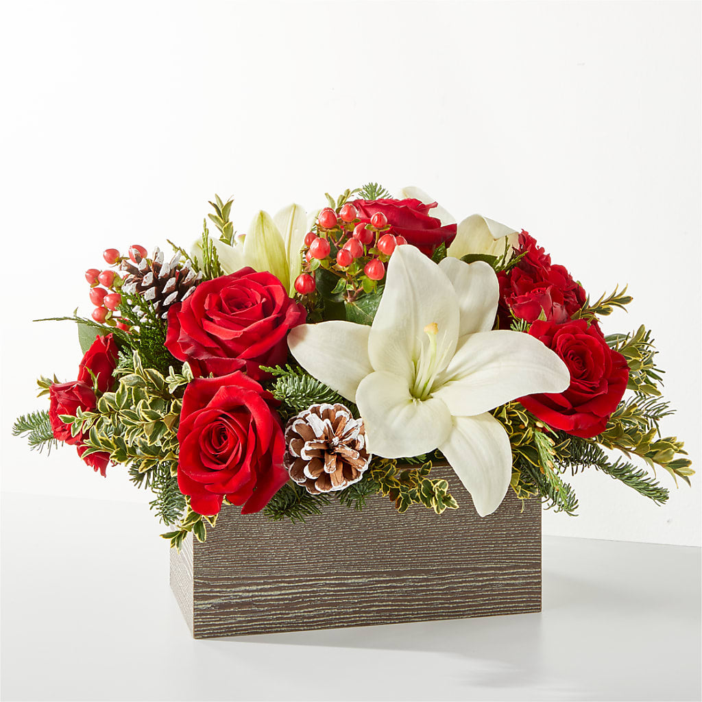 Snowy Wonderland Bouquet – SANTINA'S FLOWERS & GIFTS, Fairbanks AK