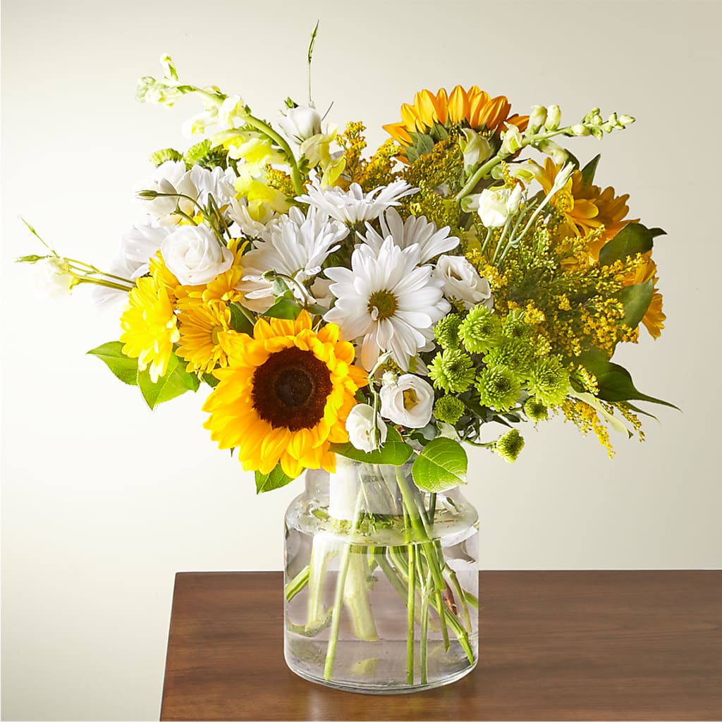 Hello Sunshine Bouquet – SANTINA'S FLOWERS & GIFTS, Fairbanks AK