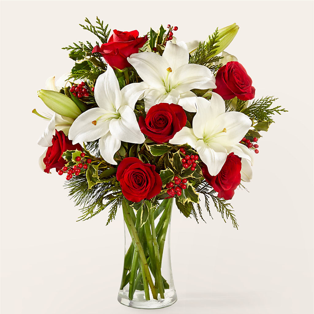 Sparkling Snowflakes Bouquet – SANTINA'S FLOWERS & GIFTS, Fairbanks AK