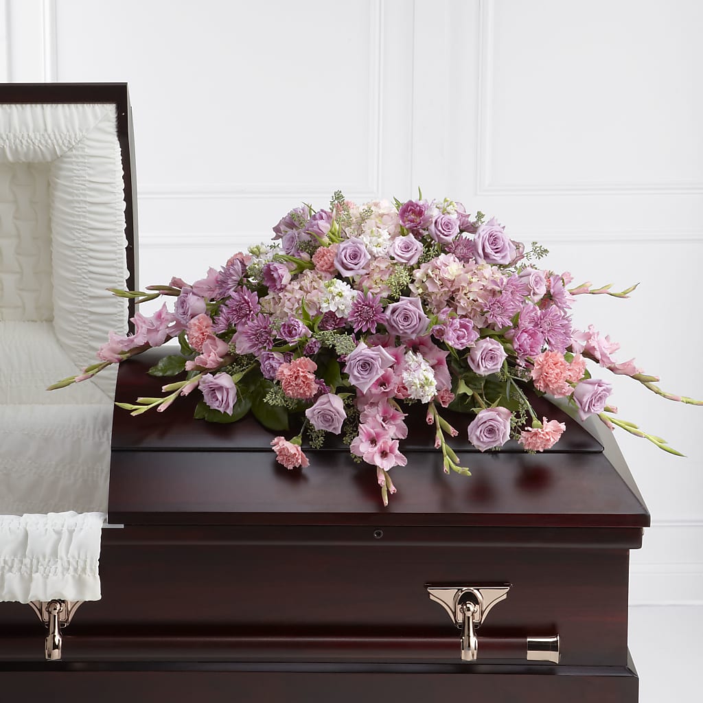 Immorata Casket Spray – SANTINA'S FLOWERS & GIFTS, Fairbanks AK