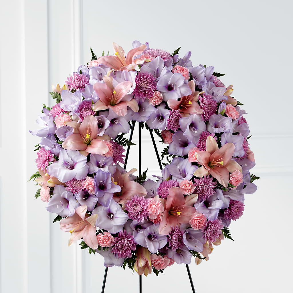 Beloved Friend Wreath – SANTINA'S FLOWERS & GIFTS, Fairbanks AK