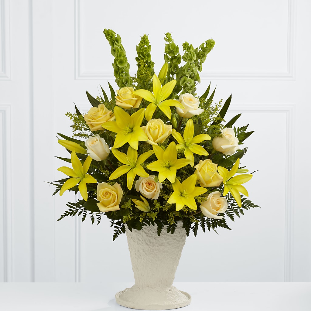 Golden Memories Arrangement – SANTINA'S FLOWERS & GIFTS, Fairbanks AK