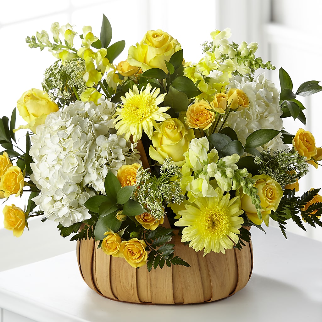 Rustic Remembrance Basket – SANTINA'S FLOWERS & GIFTS, Fairbanks AK