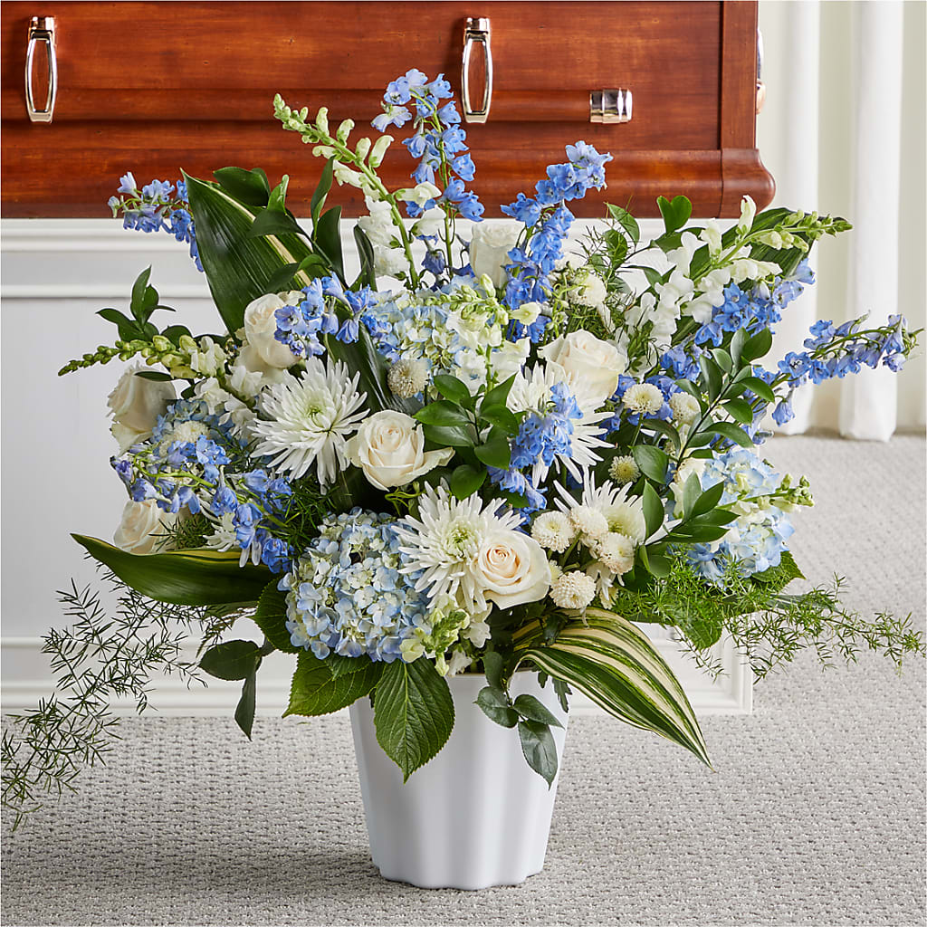 Everlasting Memories Floor Basket – SANTINA'S FLOWERS & GIFTS, Fairbanks AK