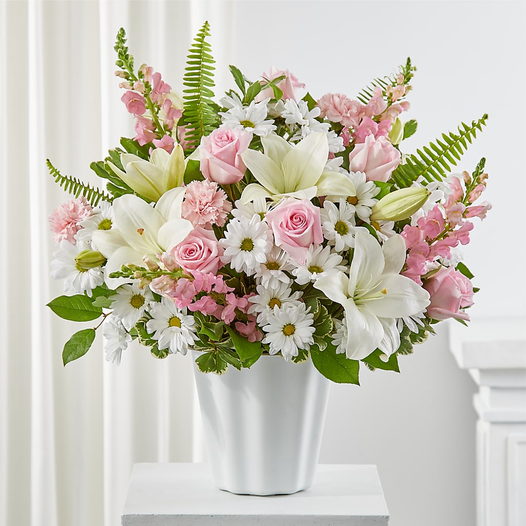 Soft Touch Tabletop Basket – SANTINA'S FLOWERS & GIFTS, Fairbanks AK