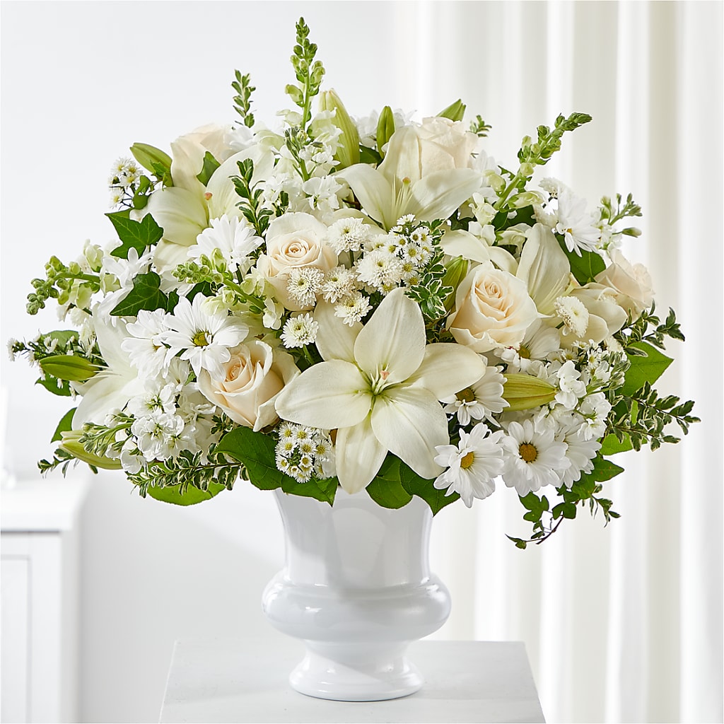 Uplifting Urn Arrangement – SANTINA'S FLOWERS & GIFTS, Fairbanks AK