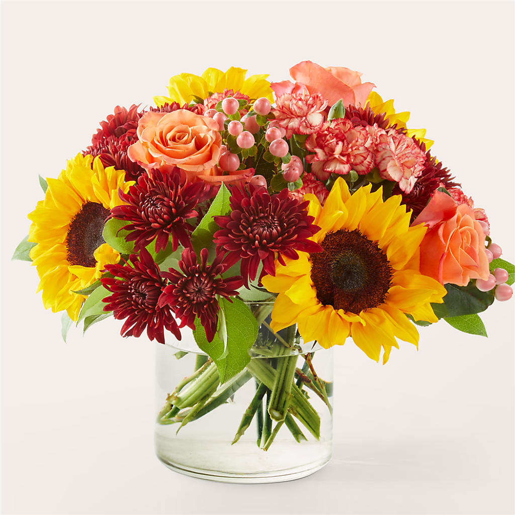 September Sunset Bouquet – SANTINA'S FLOWERS & GIFTS, Fairbanks AK