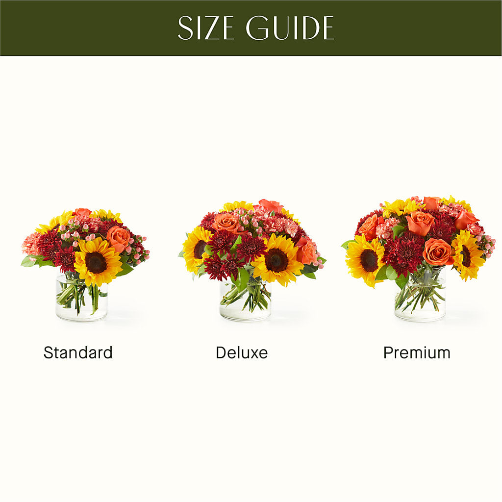 September Sunset Bouquet – SANTINA'S FLOWERS & GIFTS, Fairbanks AK