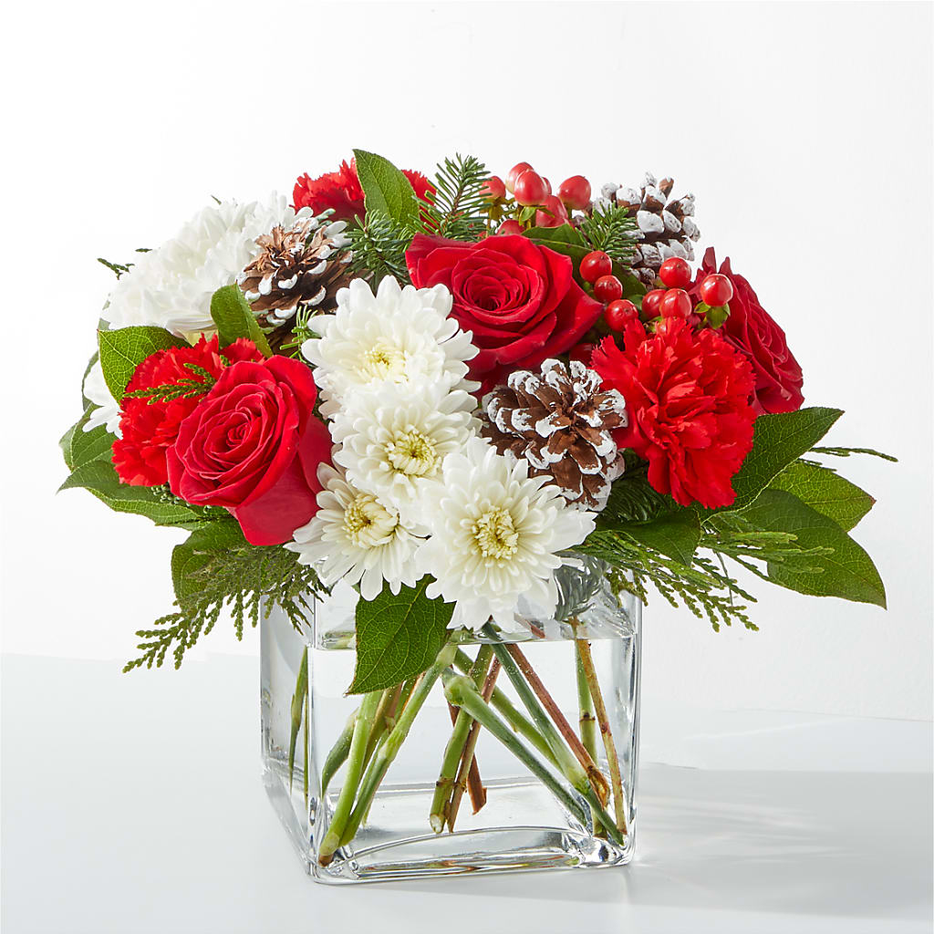 Snow Angel Bouquet – SANTINA'S FLOWERS & GIFTS, Fairbanks AK