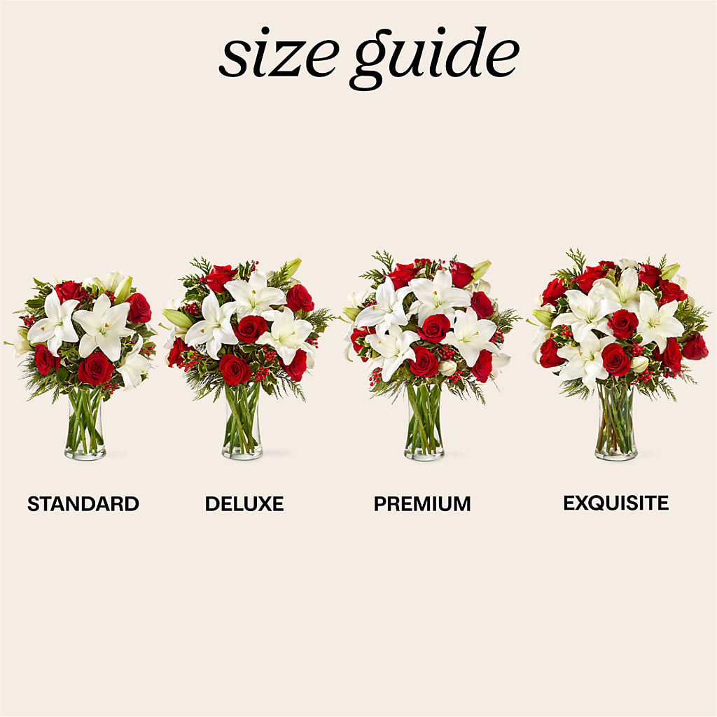 Sparkling Snowflakes Bouquet – SANTINA'S FLOWERS & GIFTS, Fairbanks AK