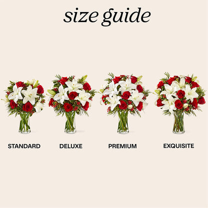 Sparkling Snowflakes Bouquet – SANTINA'S FLOWERS & GIFTS, Fairbanks AK