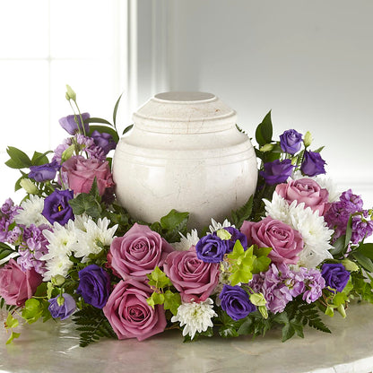 Blooming Sympathy Cremation Adornment – SANTINA'S FLOWERS & GIFTS, Fairbanks AK