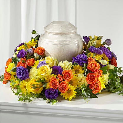 Blossoms of Remembrance Cremation Adornment – SANTINA'S FLOWERS & GIFTS, Fairbanks AK