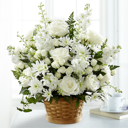 Heartfelt Condolences Arrangement – SANTINA'S FLOWERS & GIFTS, Fairbanks AK