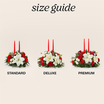 Seasonal Festivities Centerpiece – SANTINA'S FLOWERS & GIFTS, Fairbanks AK