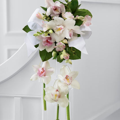 Perfect Entrance Pew Arrangement – SANTINA'S FLOWERS & GIFTS, Fairbanks AK