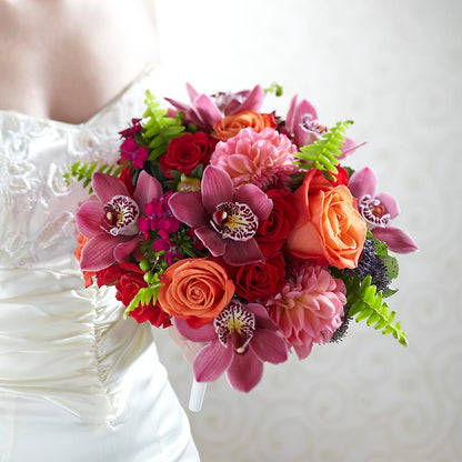 Brilliant Blossoms Bouquet – SANTINA'S FLOWERS & GIFTS, Fairbanks AK