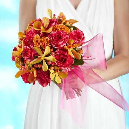 Brilliant Shades of Love Bouquet – SANTINA'S FLOWERS & GIFTS, Fairbanks AK
