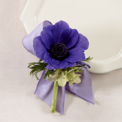 Purple Passion Boutonniere – SANTINA'S FLOWERS & GIFTS, Fairbanks AK