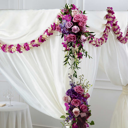 Color & Light Chuppah Decor – SANTINA'S FLOWERS & GIFTS, Fairbanks AK